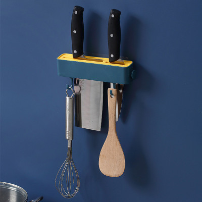 Kệ nhựa đựng dao dán tường có 2 móc - Chính hãng HENRYSA