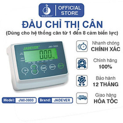 Đầu Chỉ Thị Cân Điện Tử JWI-3000 JADEVER