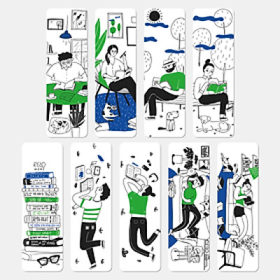 BỘ BOOKMARK 1% TINH HOA - Happy Live