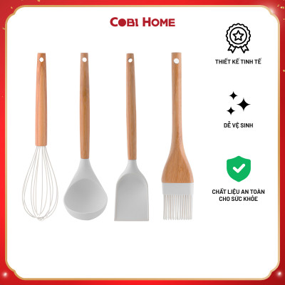 Xẻng silicone chiên xào