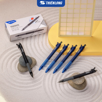 Combo 5/10/20 Bút gel Hoshi Thiên Long GEL-047/HS - Công nghệ Nhật Bản