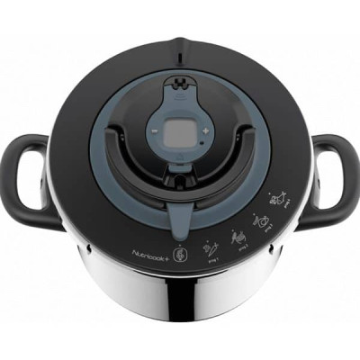 Nồi Áp Suất Tefal P4220745 Nutricook 6L Kèm Giỏ Hấp Hàng chính hãng