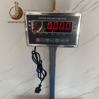 Cân Bàn Điện Tử XK3108A - Mặt Bàn Cân 600x800MM - Đầu Chống Nước