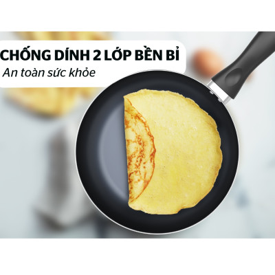 CHẢO TRƠN CHỐNG DÍNH SUNHOUSE SAVING SV24 - Hàng Chính Hãng