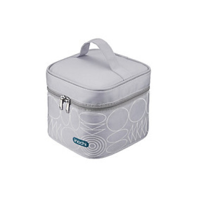 Bộ hộp thuỷ tinh vuông Nikko kèm túi giữ nhiệt Yoshino - Inochi