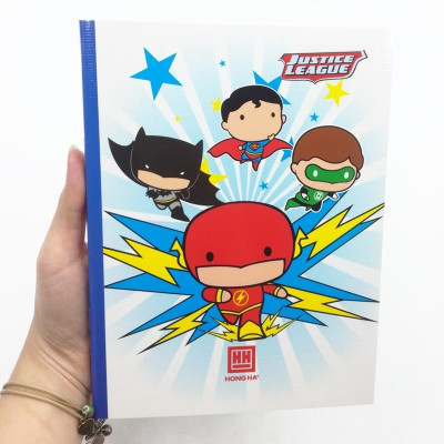 Combo 5 Vở Class Super DC - 4 Ô Ly 96 Trang ĐL 120g/m2 - Hồng Hà 0413 (Mẫu Màu Giao Ngẫu Nhiên)