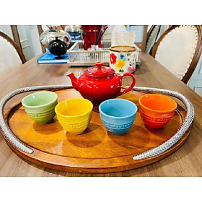 Bộ ấm chén 5 món Le Creuset Hàng chính hãng
