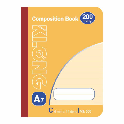 Sổ may KLONG A7 200tr ; MS: 303