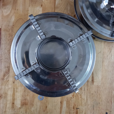 Bếp Cồn Inox Chất Liệu Dày Dặn - Hàng Chất Lượng Cao- Thanh Gạt Nhẹ Nhàng