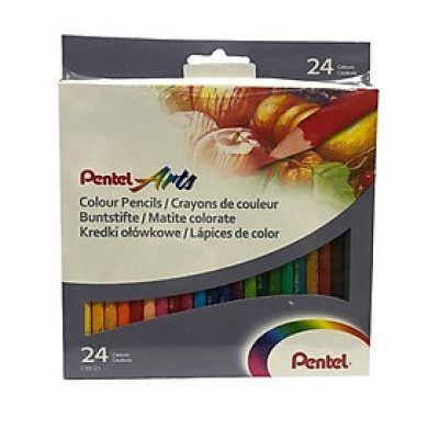 Hộp Bút Chì Màu 24 Màu Pentel CB8 - 24U