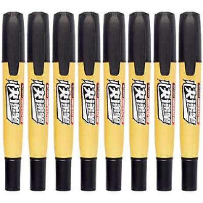 Bút Marker ,Bút Đánh Dấu Kho Nhanh,3 Mực Đen/Xanh/Dỏ ,thiết kế 2 đầu cho vận chuyển -BAOKE/MP2908