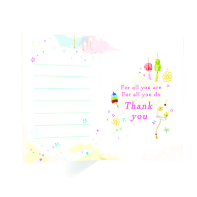 Thiệp Chuông Gió