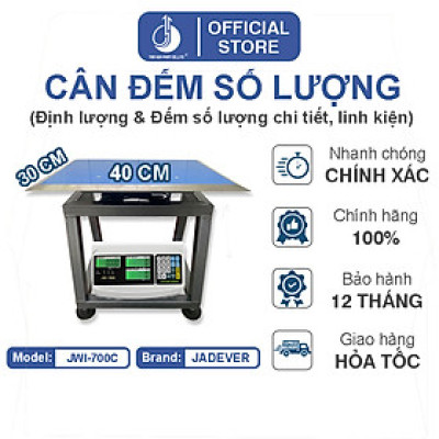 Cân Đếm Số Lượng JWI-700C - Mặt Bàn Cân 300x400MM