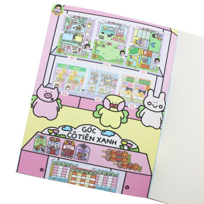 Tập Học Sinh Cô Tiên Xanh - Miền Nam - 4 Ô Ly - 96 Trang 100gsm - The Sun - Spa Thú Cưng