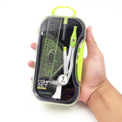 Bộ Compas 7 Món CL-CM214 - Xanh Lá