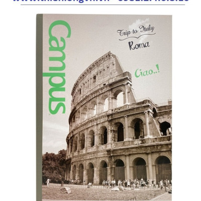 Lốc 5 quyển vở kẻ ngang Landscape 200 trang B5 Campus NNB-BLAS200