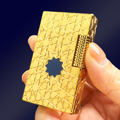 Vỏ Hột Quẹt Bật Lửa Xăng Đá Rowenta R10-069 Khắc Họa Tiết Ngôi Sao Độc Đáo - Nhiều Màu