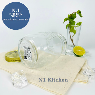 Hũ thủy tinh 500ml Quattro Invetro Ý - Hàng Chính Hãng