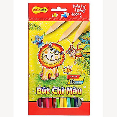 Bút Chì Màu Thiên Long CP-C08 (16 Màu)