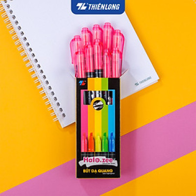 Bút dạ quang 2 đầu Thiên Long HL-03 - Bút Highlight siêu đẹp