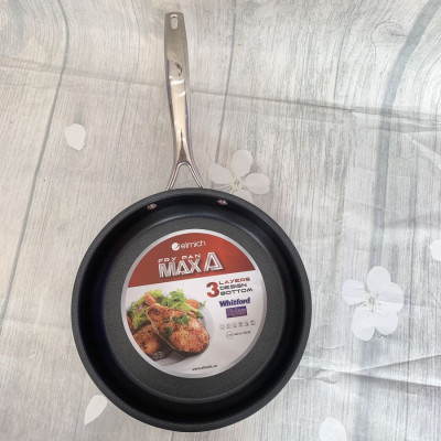 CHẢO INOX CHỐNG DÍNH ELMICH 3 ĐÁY MAX A 20CM
