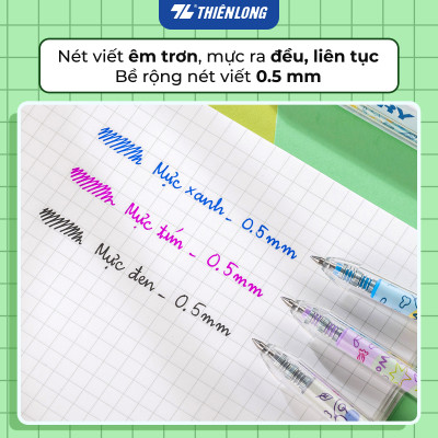 Combo 20 Bút gel Quick Dry Thiên Long GEL-045