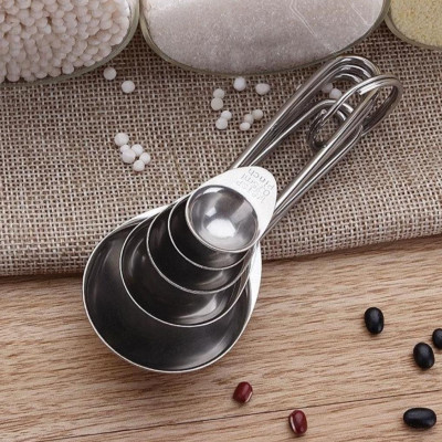 Combo bộ thìa đong inox 5 chiếc 