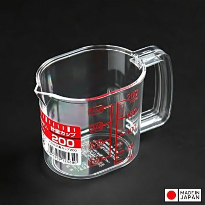 Cốc đo lường đa năng Nakaya 200ml - Hàng nội địa Nhật Bản nhập khẩu chính hãng