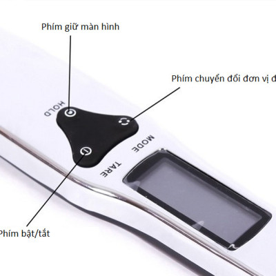 Cân tiểu ly điện tử thìa (muỗng) 500g/0.01g (Tặng kèm miếng thép đa năng 11in1)