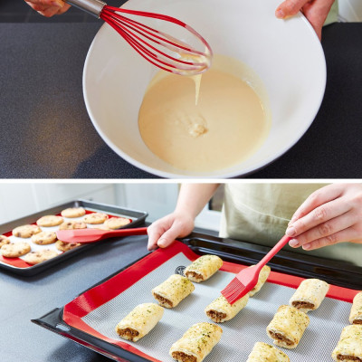 Bộ dụng cụ làm bánh 5 món silicone