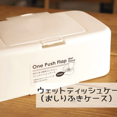 Combo 3 Hộp đựng giấy ướt có nắp bật nội địa Nhật Bản 