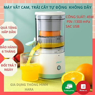 [KOSUYTU] Máy Ép Hoa Quả Tự Động Không Dây - Máy Vắt Ép Chậm Trái Cây Tự Động Nhỏ Gọn Sạc USB