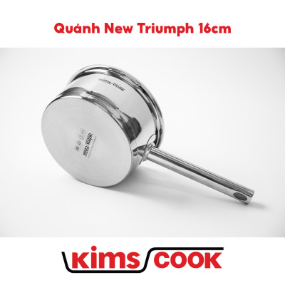 [Mới] Quánh New Triumph KimsCook - INOX Chất Lượng Cao - Dùng Mọi Loại Bếp