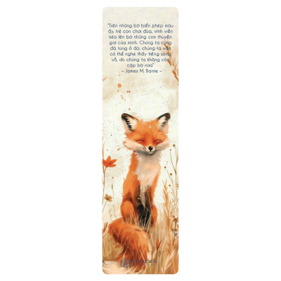 5 Cái Bookmark Kẹp Sách, Dấu Trang Hoạ Tiết Động Vật - SBOOKS