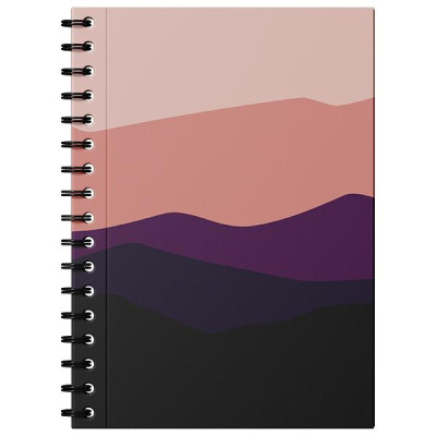 Sổ Lò Xo A6 Giấy Trơn - 160 Trang 80gsm - Nature On Sunset - The Sun 04