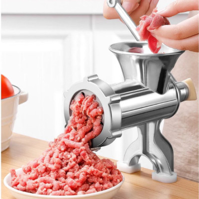 Máy Xay Thịt Quay Bằng Tay Chất Liệu Gang Size 10 - Kèm 3 Ống Nhồi, Chất Lượng Loại Tốt