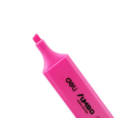 Bút Dạ Quang Jumbo Deli EU366-PK - Màu Hồng