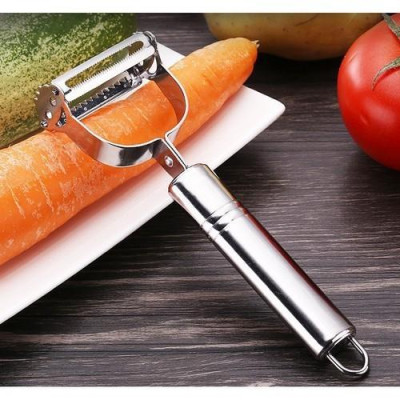 Dụng Cụ inox Nạo củ quả inox đa năng 3 trong 1 có thể bào sợi