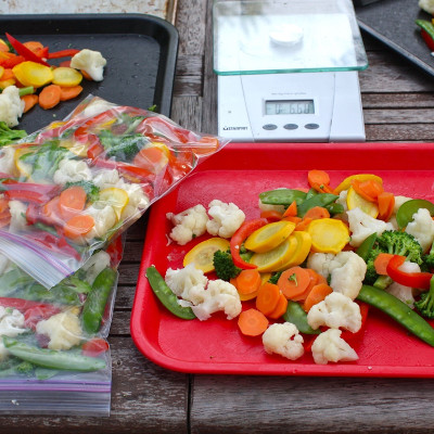 Set túi Zip bảo quản thực phẩm - Nội địa Nhật Bản