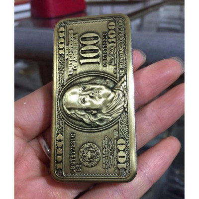 Vỏ Hột Quẹt Bật Lửa Khò Gas 1 Tia Hình 100 USD