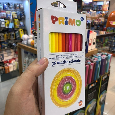 Bộ 36 Bút Chì Màu Lục Giác_502MAT36E - PRIMO