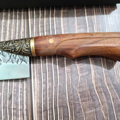 DAO BẾP - DAO THÁI HOA VĂN KHÂU ĐỒNG MÃ A6 DT157 NT topcomshop vn