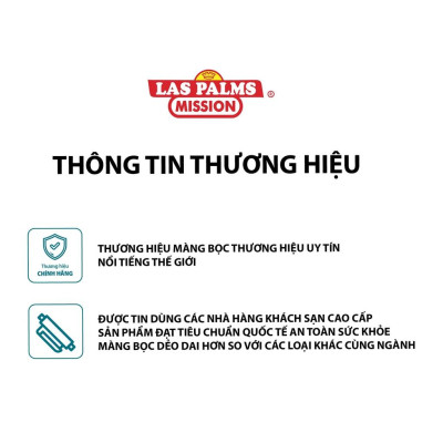 Màng bọc thực phẩm Laspalm chính hãng Moriitalia MBTP00009232 - 20cm x 20m