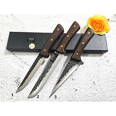 BỘ 3 DAO BẾP THÁI, LỌC MÃ PTR8