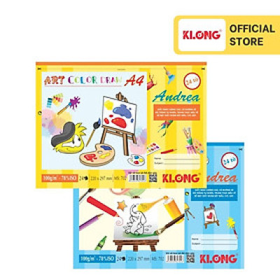 Vở vẽ dán gáy xé A4 24 tờ 100/76; MS: 702