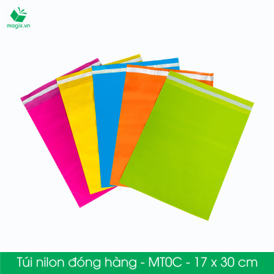 MT0 - 17x30 cm - Túi nilon gói hàng - 500 túi niêm phong đóng hàng