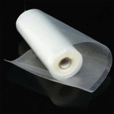 Cuộn túi hút chân không một mặt nhám, một mặt trơn đựng thực phẩm dài 5m