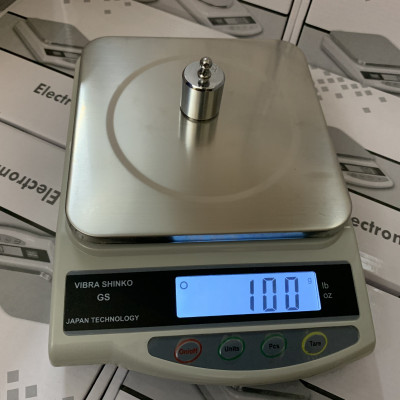 CÂN ĐIỆN TỬ NHÀ BẾP Vibra Shinko GS3 CÂN THỰC PHẨM 3kg/0.5g CHÍNH XÁC TUYỆT ĐỐI