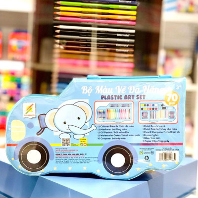 Hộp Màu Vẽ Đa Năng - Colormate CM-70PLS (70 Chi Tiết)