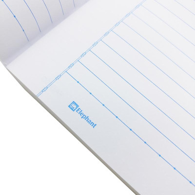 Tập Sinh Viên Kẻ Ngang 200 Trang 70gsm White Bond - Elephant FI622640 (Mẫu Màu Giao Ngẫu Nhiên)